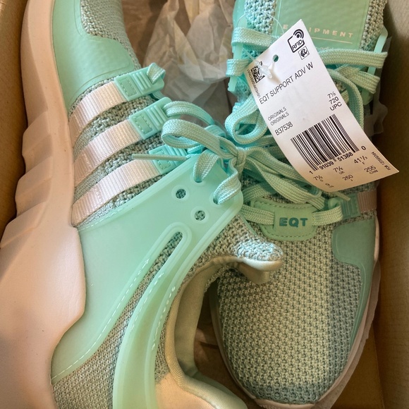 Adidas EQT Support ADV - Mint - Brand New - Picture 1 of 3